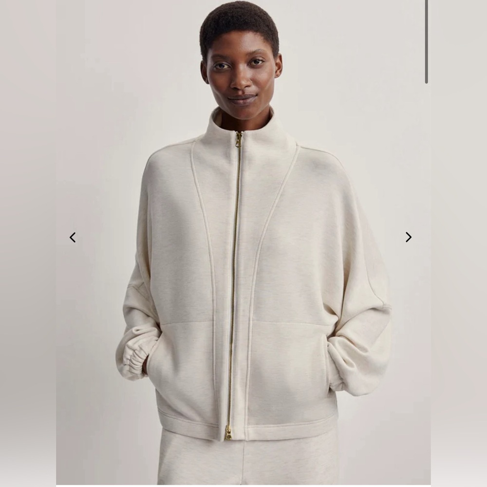 Varley Ashbury Zip Through Sweat